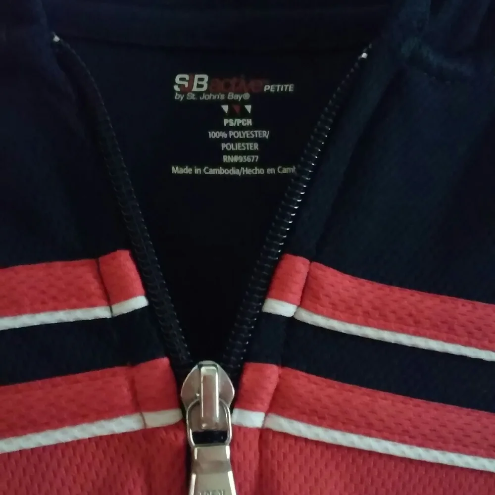 St John's Bay Active Hooded Zip up Jacket … - Picture 4 of 4